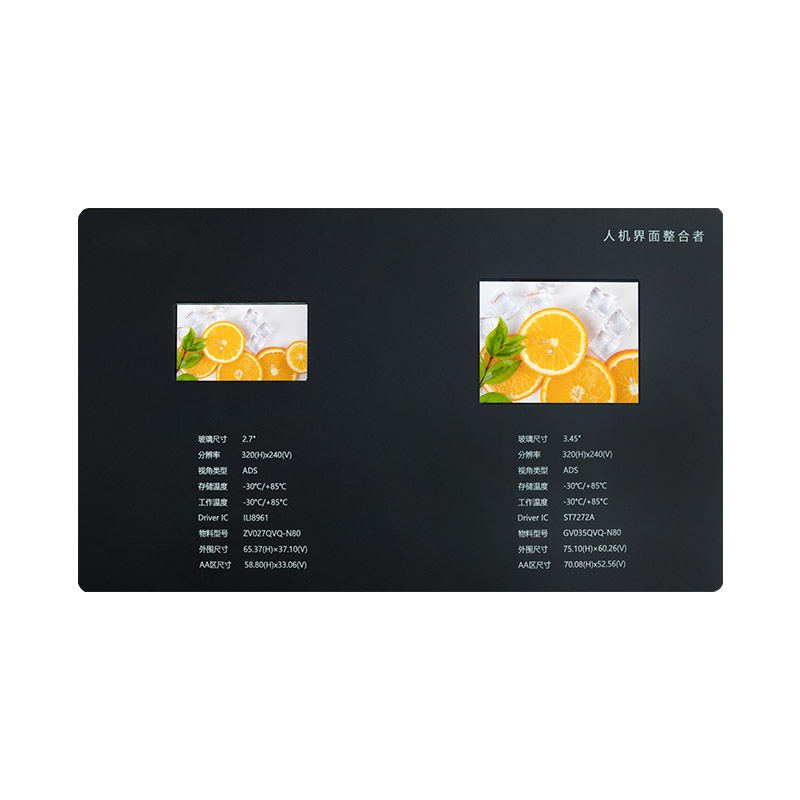 Schermo LCD quadrato da 2,7