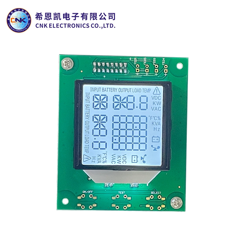 Display LCD HTN a sette segmenti